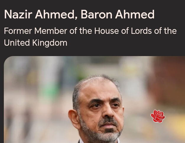Lord Nazir Ahmed – profile image