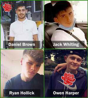 Owen Harper, Daniel Brown, Ryan Hollick and Jack Whiting – profile image