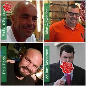 Alan Alexander, Richard Simpson, Paul Tindall, William Anderson, Christopher Holmes and Malcolm Warner – profile image